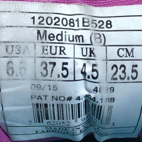 Brooks Ravenna 7 Purple Blue Running Shoes Women's 6.5 B Medium 1202081B528 - Picture 7 of 8